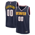 Denver Nuggets Fanatics Youth Fast Break Custom Replica Jersey - Navy - Icon Edition | NBA Fan Gear