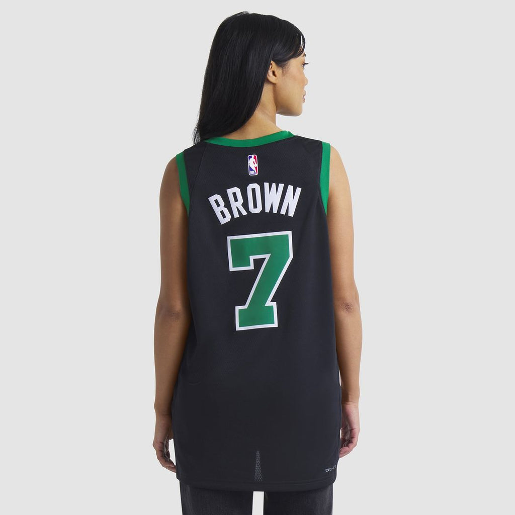 Jaylen Brown Boston Celtics Jordan Brand Unisex Swingman Jersey - Statement Edition - Black | NBA Fan Gear