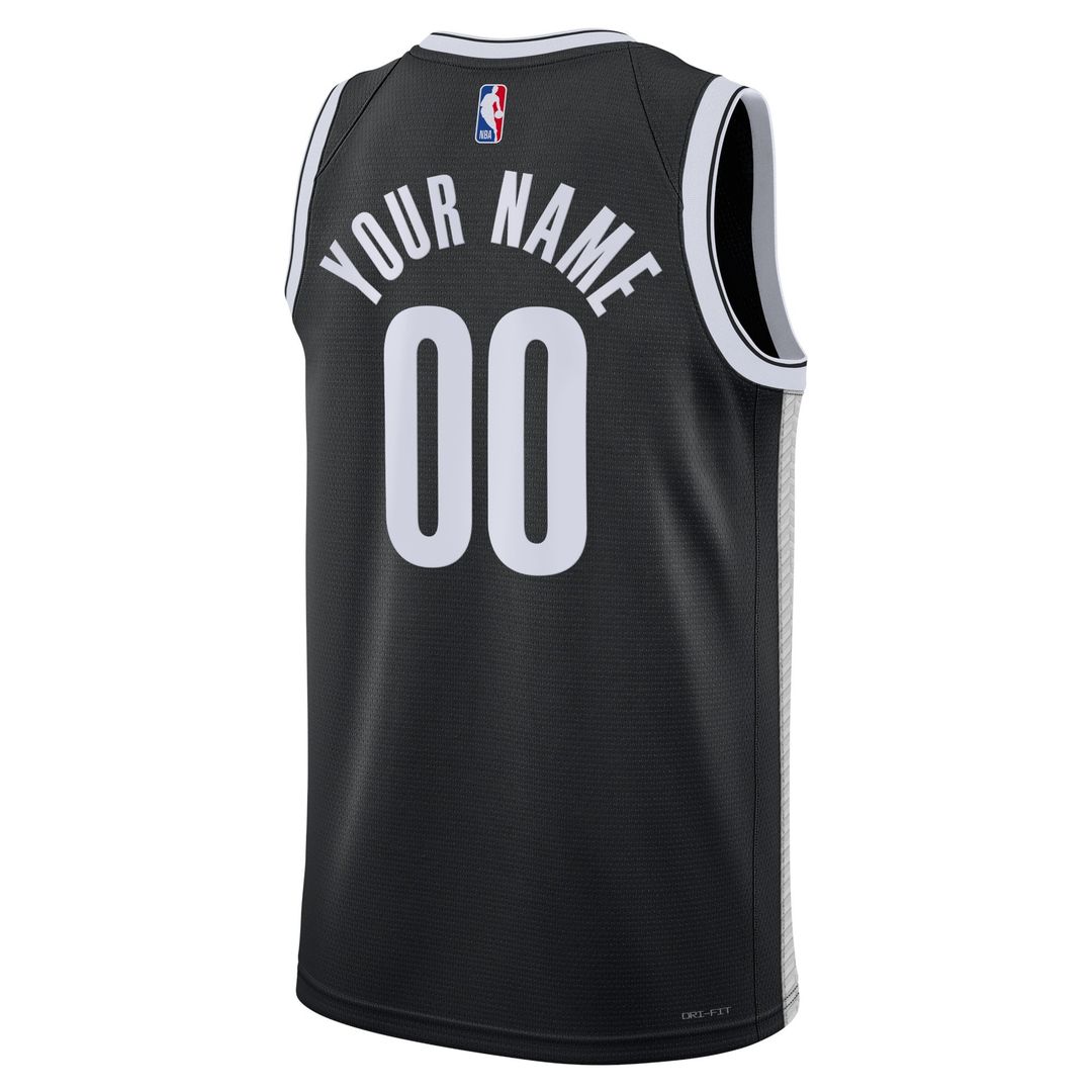 Brooklyn Nets Nike Unisex Swingman Custom Jersey White - Association Edition | NBA Fan Gear