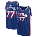 VJ Edgecombe Philadelphia 76ers Fanatics Fast Break Jersey - Royal - Icon Edition | NBA Fan Gear