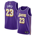 LeBron James Los Angeles Lakers Jordan Brand Unisex Swingman Jersey - Statement Edition - Purple | NBA Fan Gear