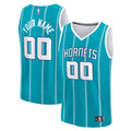 Charlotte Hornets Fanatics Fast Break Custom Jersey - Icon Edition - Teal | NBA Fan Gear