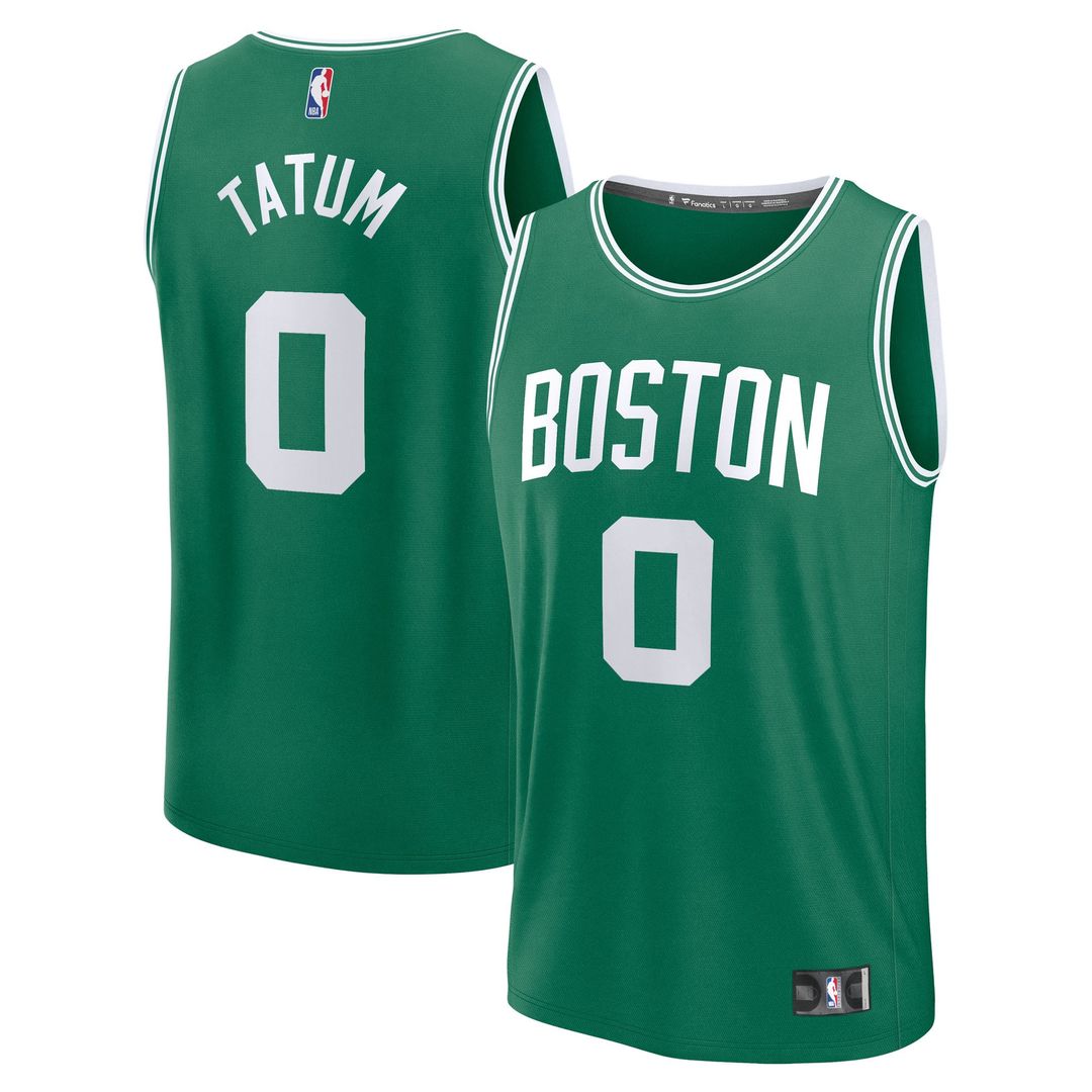 Jayson Tatum Boston Celtics Fanatics Fast Break Replica Player Jersey - Icon Edition - Kelly Green | NBA Fan Gear