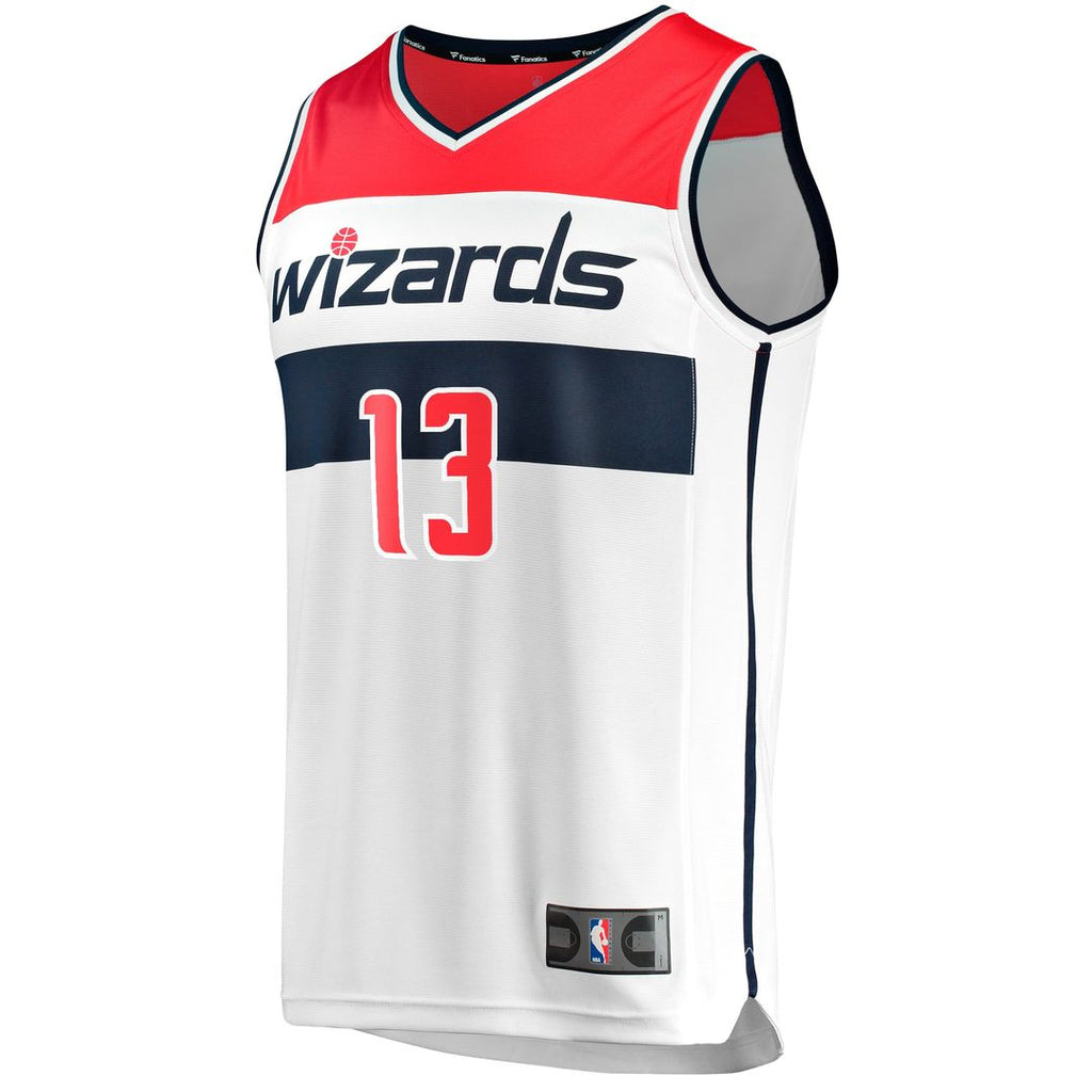 Jordan Poole Washington Wizards Fanatics Youth Fast Break Player Jersey - Association Edition - White | NBA Fan Gear