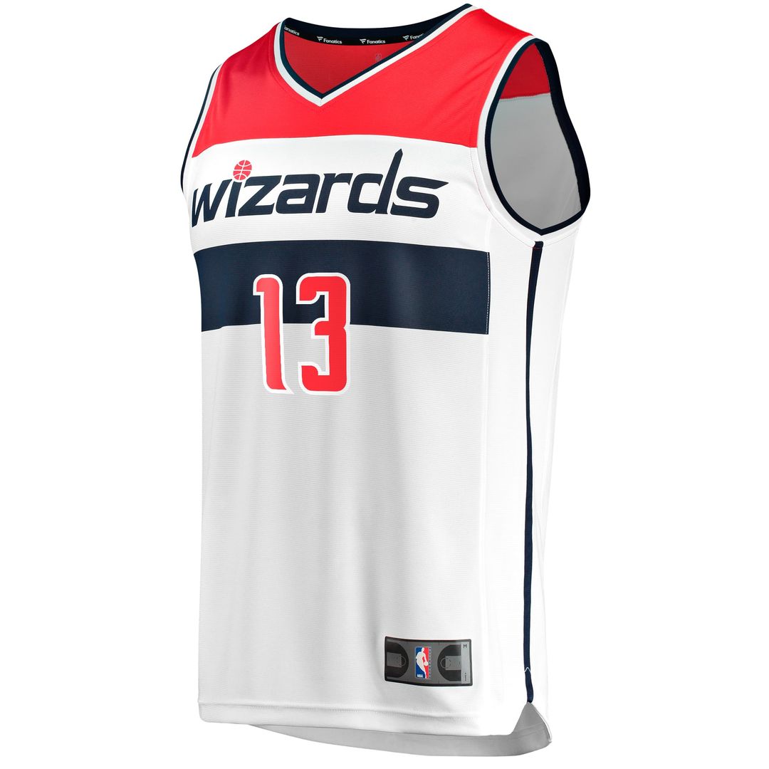 Jordan Poole Washington Wizards Fanatics Youth Fast Break Player Jersey - Association Edition - White | NBA Fan Gear