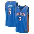 Jared McCain Oklahoma City Thunder Fanatics Fast Break Jersey - Blue - Icon Edition | NBA Fan Gear