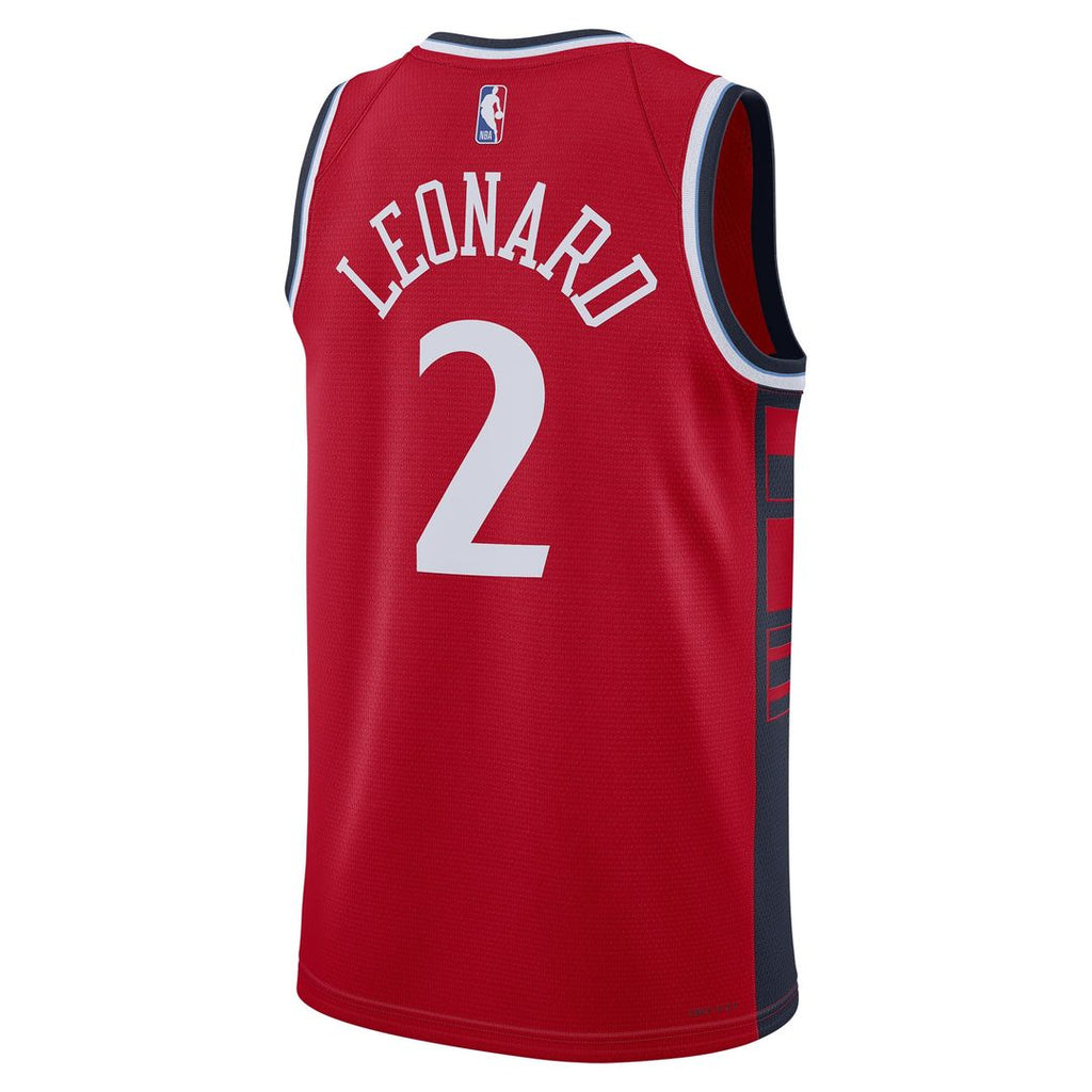 Kawhi Leonard LA Clippers Jordan Brand Unisex 2024/ 25 Swingman Jersey - Statement Edition - Red | NBA Fan Gear