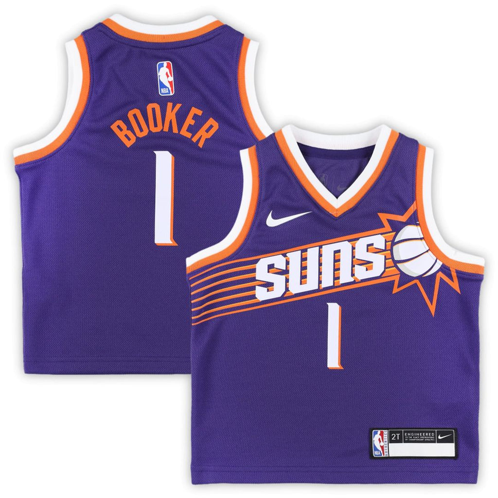 Devin Booker Phoenix Suns Nike Toddler Swingman Player Jersey - Icon Edition - Purple | NBA Fan Gear