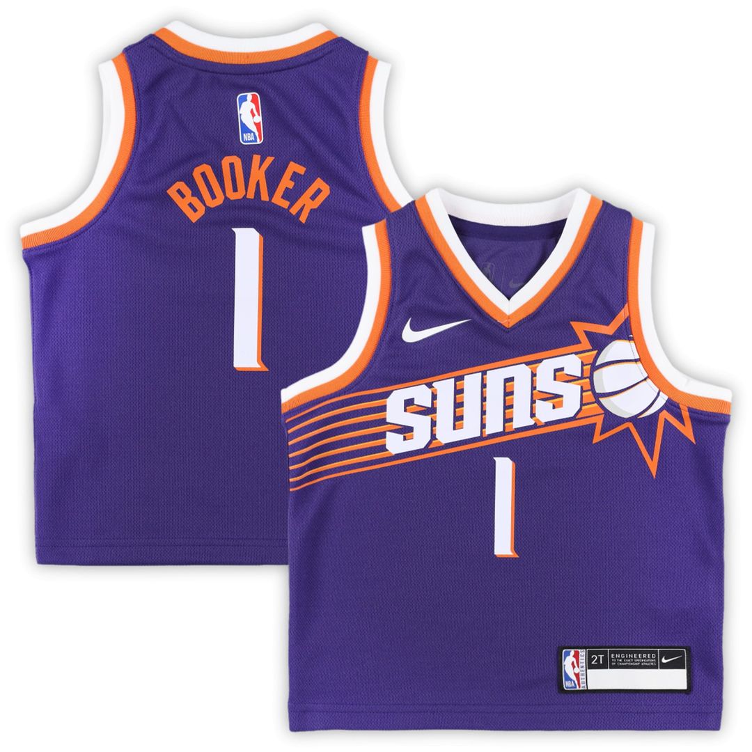 Devin Booker Phoenix Suns Nike Toddler Swingman Player Jersey - Icon Edition - Purple | NBA Fan Gear