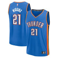 Aaron Wiggins Oklahoma City Thunder Fanatics Fast Break Replica Player Jersey - Icon Edition - Blue | NBA Fan Gear