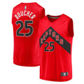 Chris Boucher Toronto Raptors Fanatics Fast Break Replica Jersey - Icon Edition - Red | NBA Fan Gear