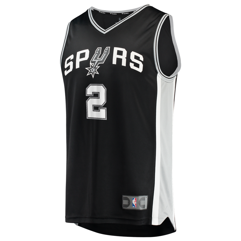Dylan Harper San Antonio Spurs Fanatics 2026 NBA Finals Patch Fast Break Jersey - Icon Edition - Black | Fan Gear
