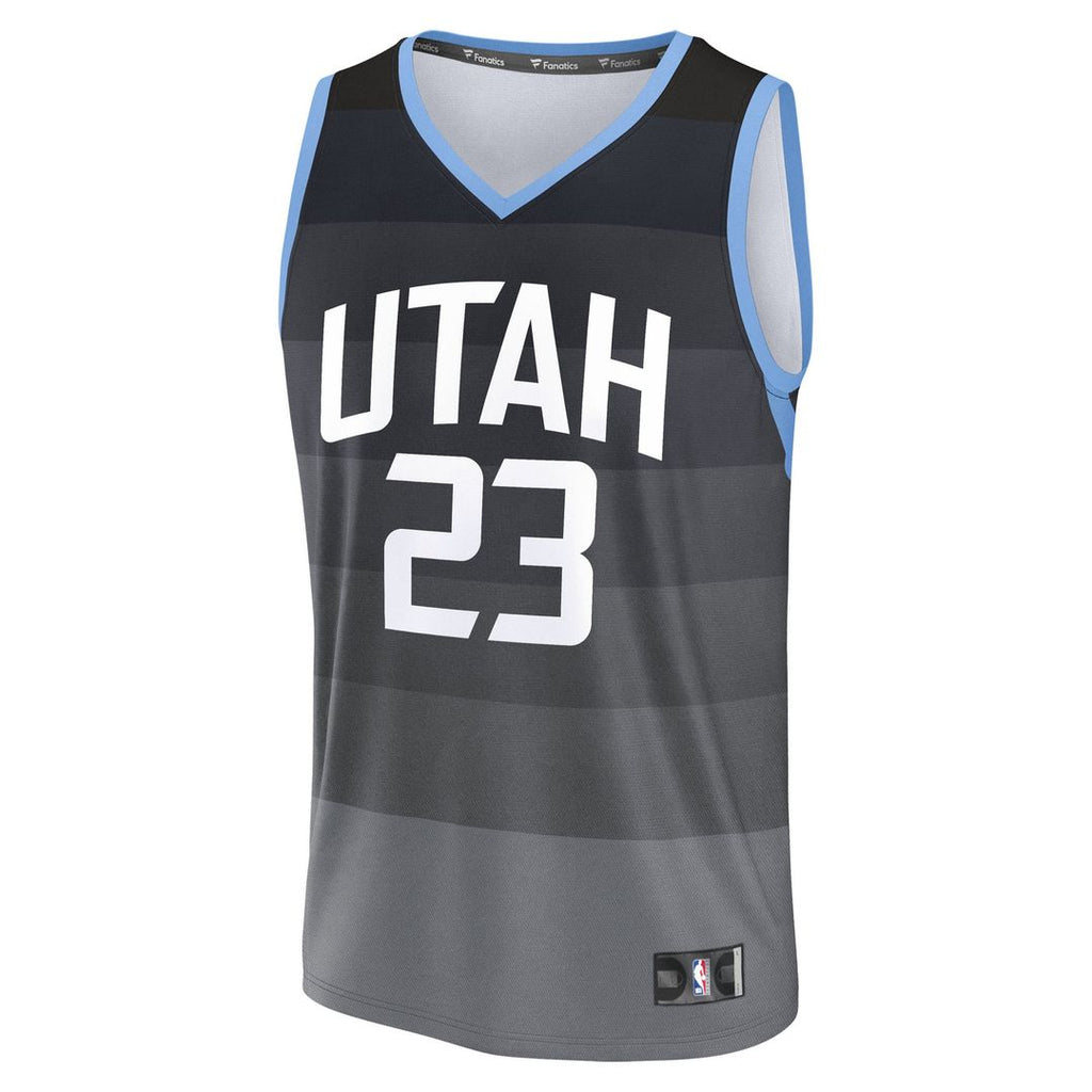 Lauri Markkanen Utah Jazz Fanatics 2025/ 26 City Edition Fast Break Jersey - Black | NBA Fan Gear
