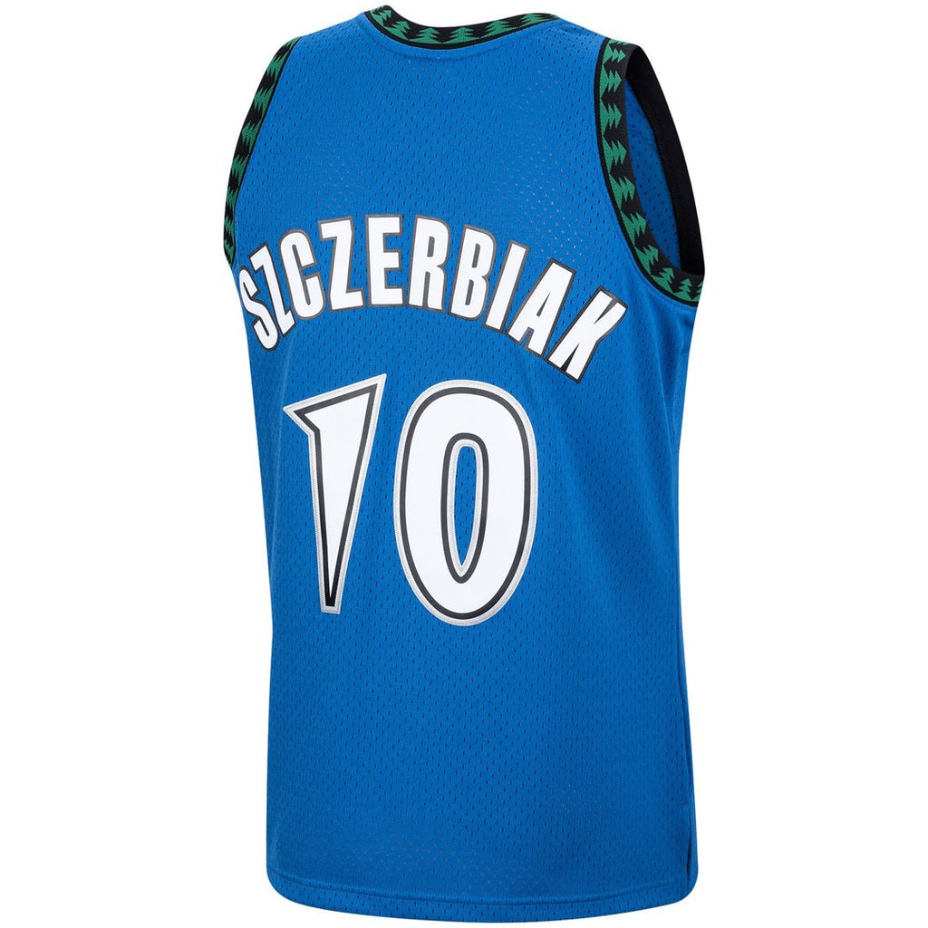 Wally Szczerbiak Minnesota Timberwolves Mitchell & Ness 2003/ 04 Hardwood Classics Swingman Jersey - Blue | NBA Fan Gear