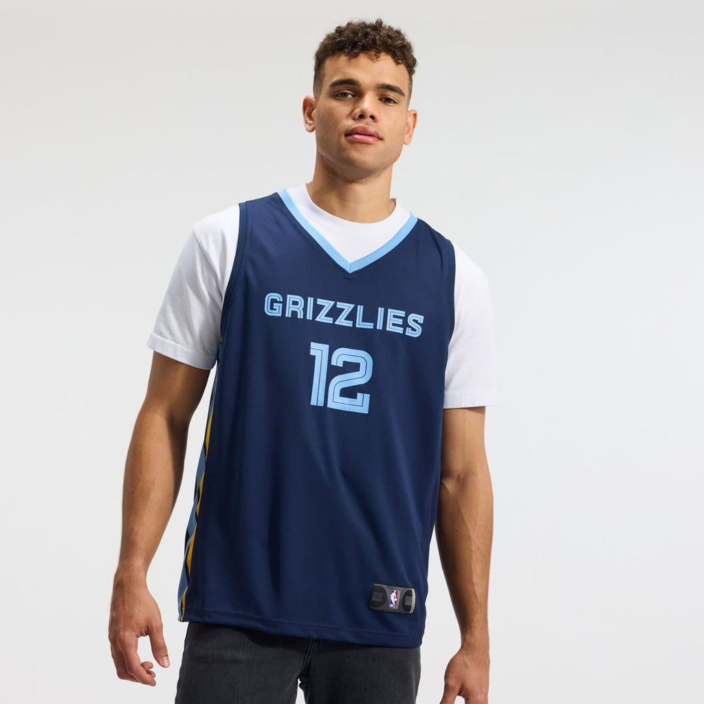 Ja Morant Memphis Grizzlies Fanatics Fast Break Replica Player Jersey - Icon Edition - Navy | NBA Fan Gear