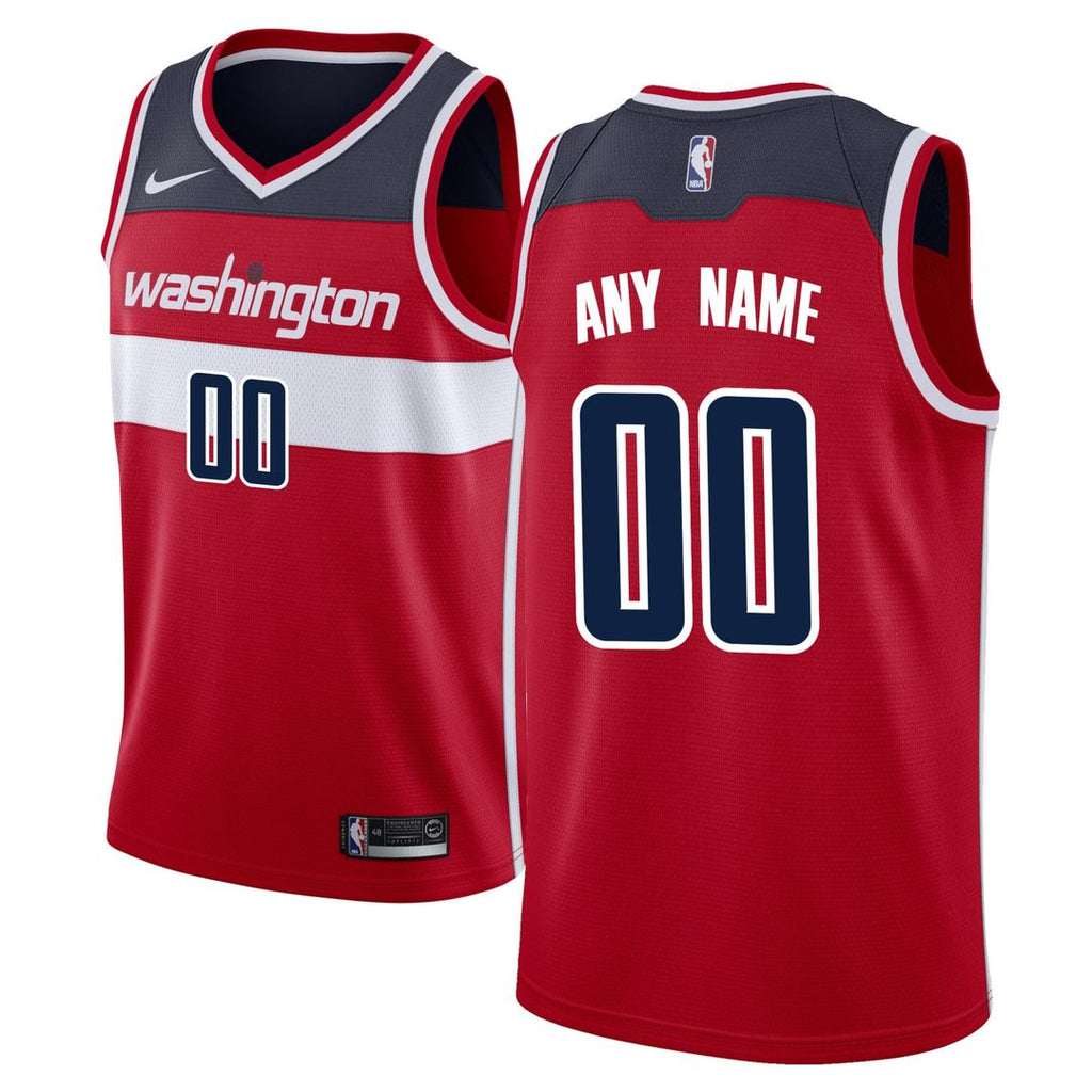 Washington Wizards Nike Swingman Custom Jersey Red - Icon Edition | NBA Fan Gear