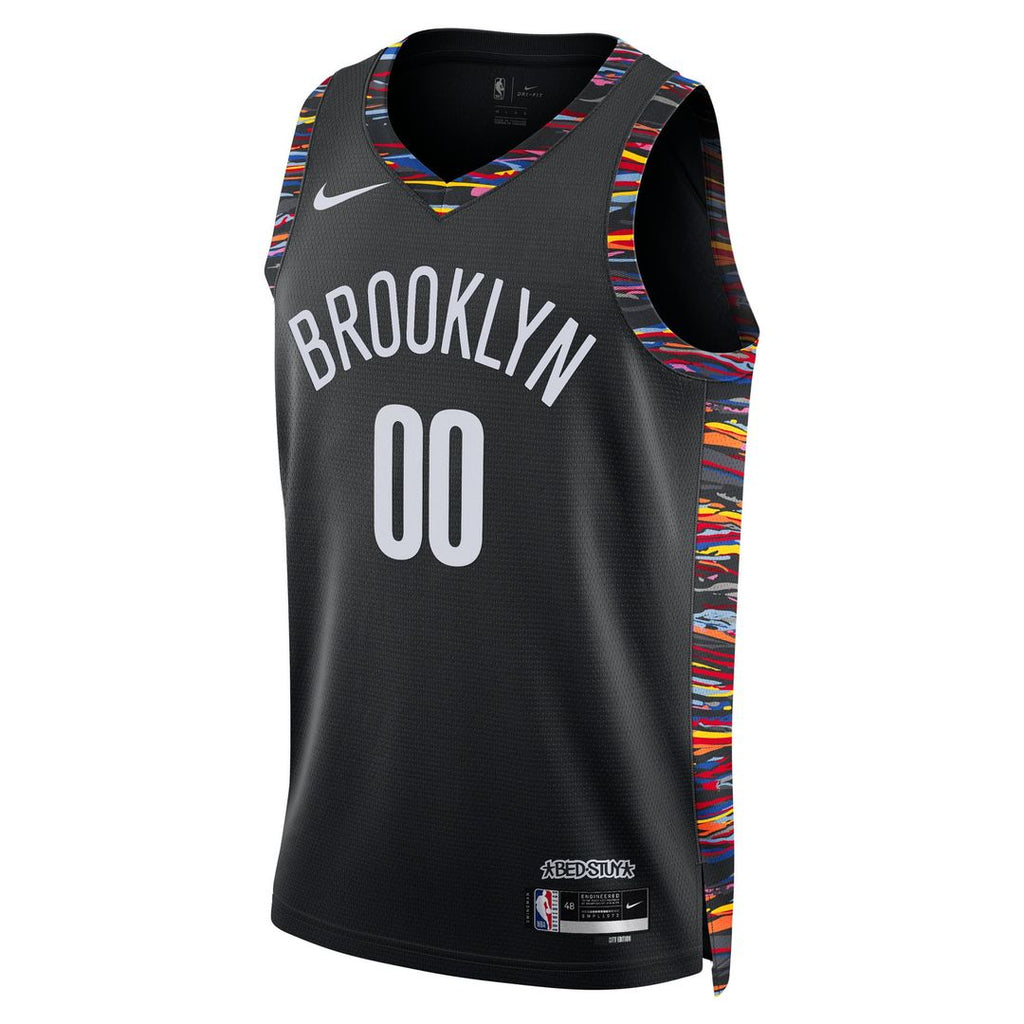 Brooklyn Nets Nike Unisex 2025/ 26 City Edition Swingman Custom Jersey - Black | NBA Fan Gear