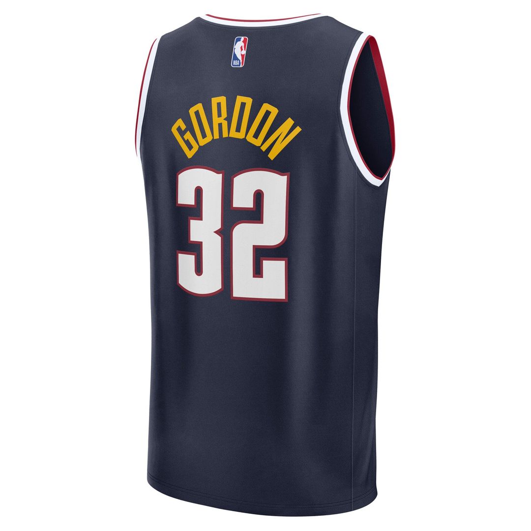Aaron Gordon Denver Nuggets Fanatics Fast Break Replica Jersey - Navy - Icon Edition | NBA Fan Gear