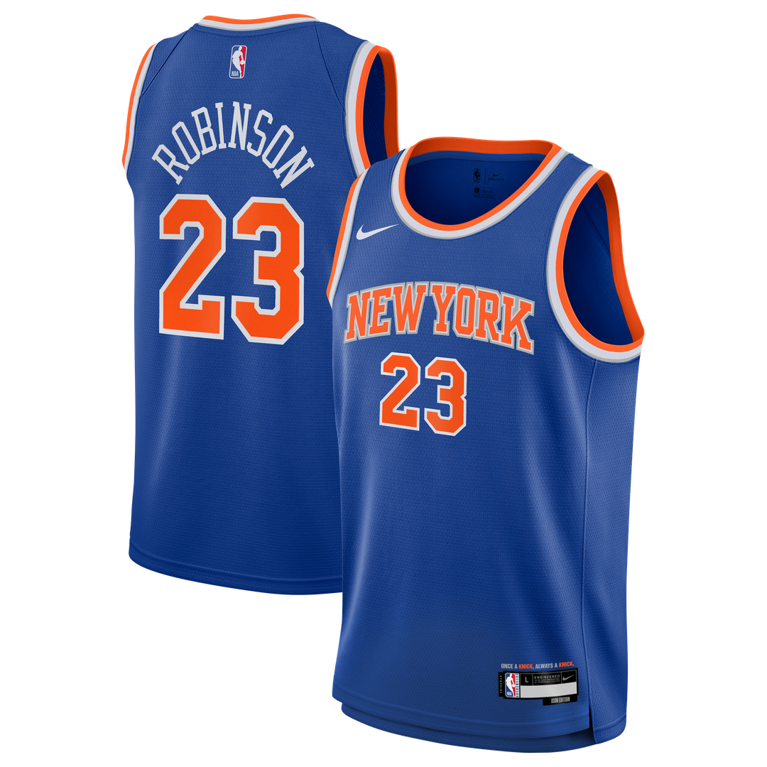 Mitchell Robinson New York Knicks Nike Youth Swingman Jersey - Icon Edition - Blue | NBA Fan Gear