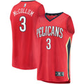 C.J. McCollum New Orleans Pelicans Fanatics Youth Fast Break Replica Player Jersey Red - Statement Edition | NBA Fan Gear