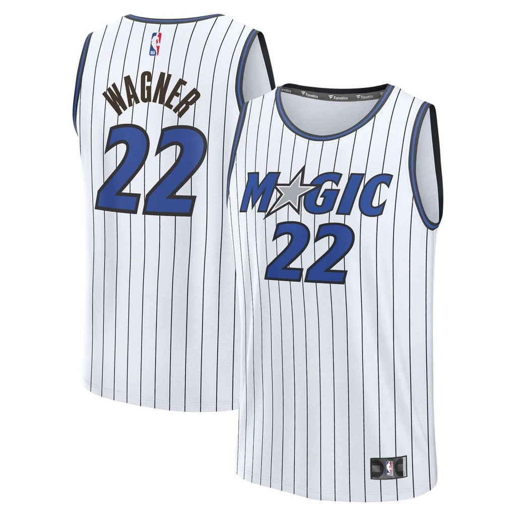 Franz Wagner Orlando Magic Fanatics Youth Fast Break Replica Player Jersey - Association Edition - White | NBA Fan Gear