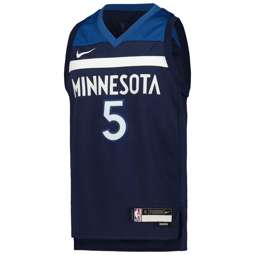 Anthony Edwards Minnesota Timberwolves Nike Youth Swingman Jersey - Icon Edition - Navy | NBA Fan Gear