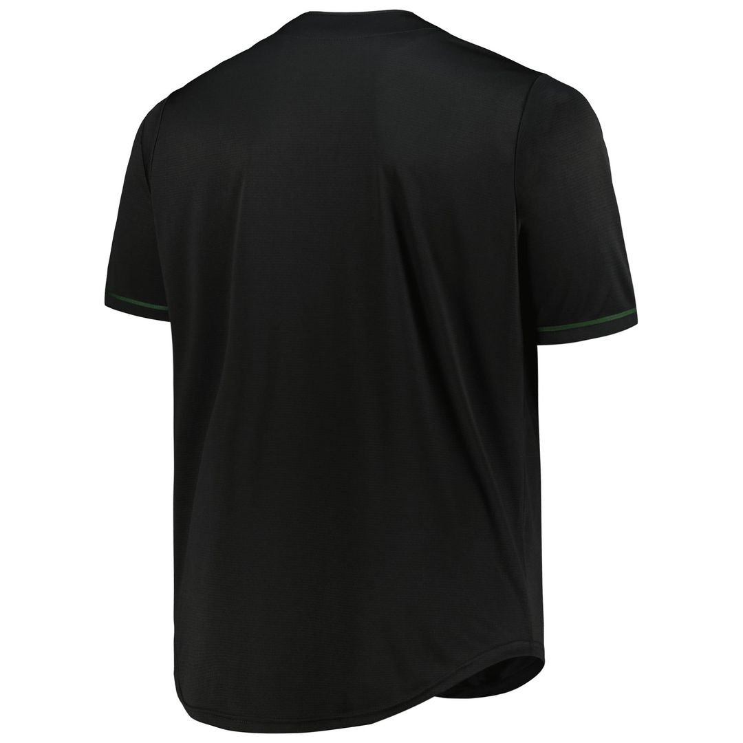 Milwaukee Bucks Profile Big & Tall Pop Jersey - Black | NBA Fan Gear