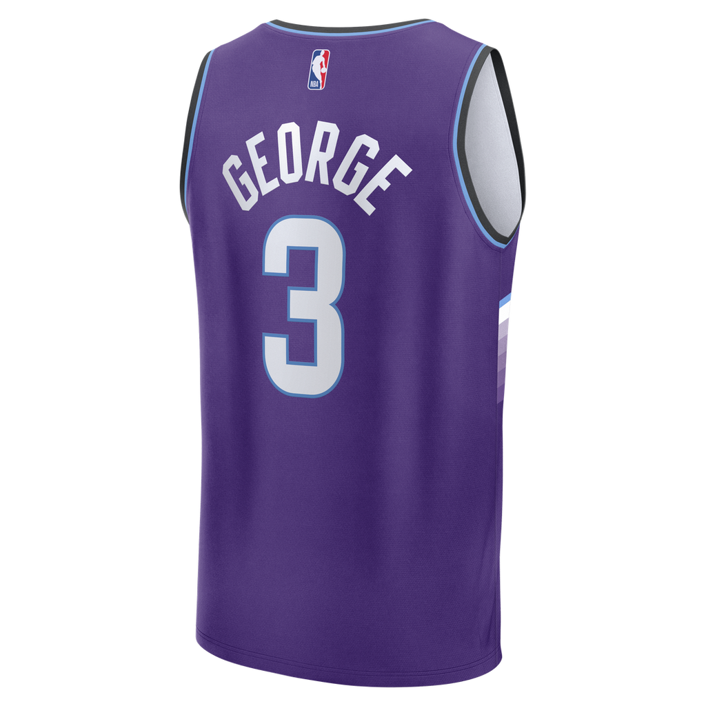Keyonte George Utah Jazz Fanatics Fast Break Replica Jersey - Purple - Icon Edition | NBA Fan Gear