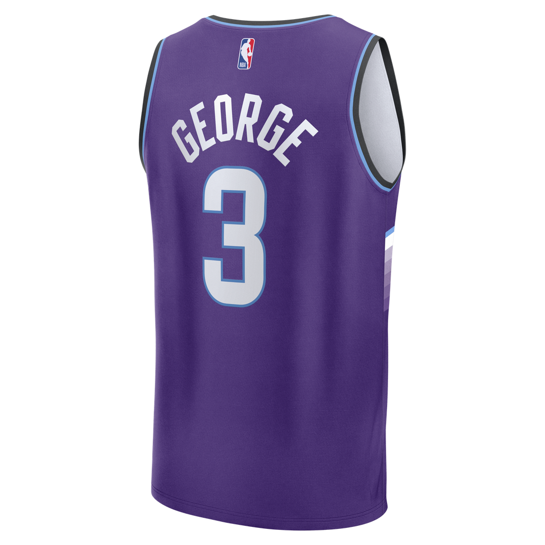 Keyonte George Utah Jazz Fanatics Fast Break Replica Jersey - Purple - Icon Edition | NBA Fan Gear