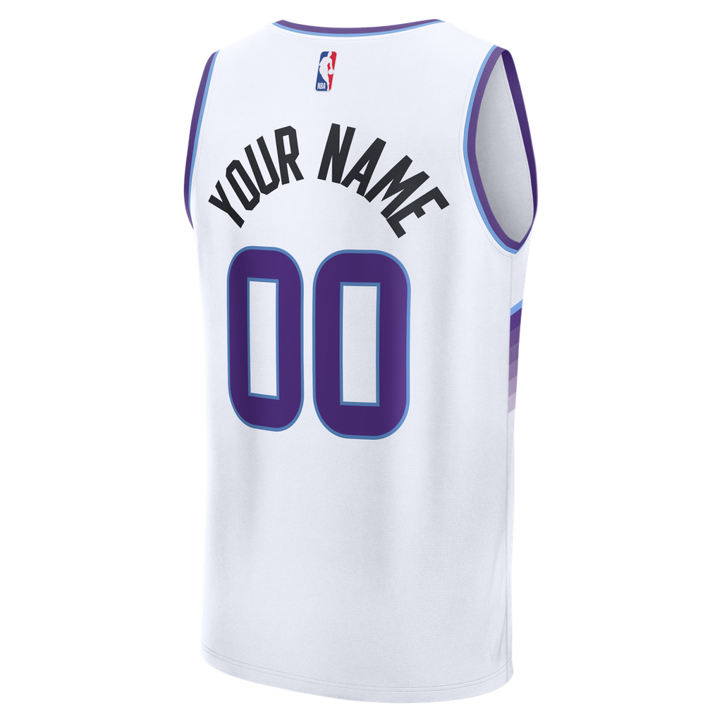 Utah Jazz Fanatics Fast Break Replica Custom Jersey - Purple - Icon Edition | NBA Fan Gear