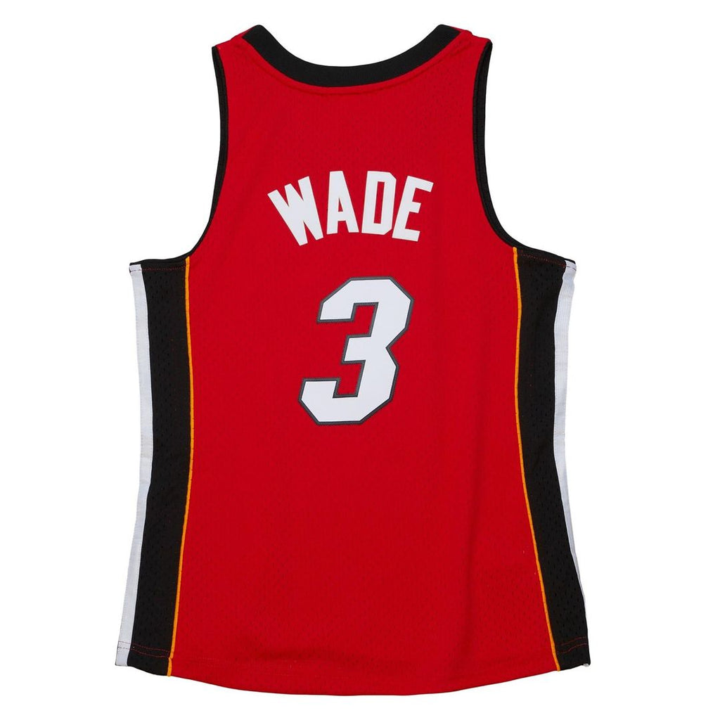 Dwyane Wade Miami Heat Women's 2005/ 06 Hardwood Classics Swingman Jersey - Red | Mitchell & Ness NBA Fan Gear