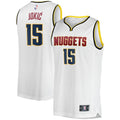 Nikola Jokic Denver Nuggets Fanatics Fast Break Player Jersey - Association Edition - White | NBA Fan Gear