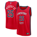 Trey Murphy III New Orleans Pelicans Fanatics Fast Break Replica Player Jersey - Statement Edition - Red | NBA Fan Gear