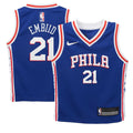 Joel Embiid Philadelphia 76ers Nike Preschool Swingman Player Jersey - Icon Edition - Royal | NBA Fan Gear