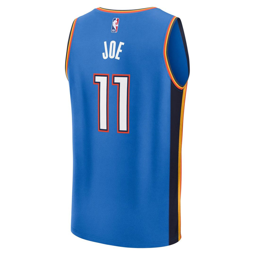 Isaiah Joe Oklahoma City Thunder Fanatics Fast Break Replica Player Jersey - Icon Edition - Blue | NBA Fan Gear