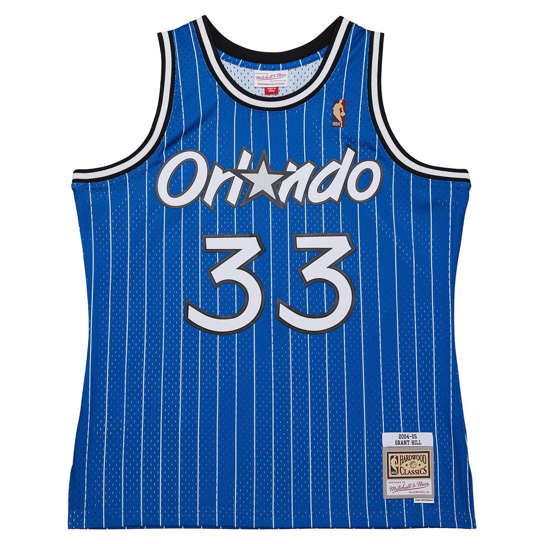 Grant Hill Orlando Magic Mitchell & Ness 2004/ 05 Hardwood Classics Swingman Jersey - Blue | NBA Fan Gear