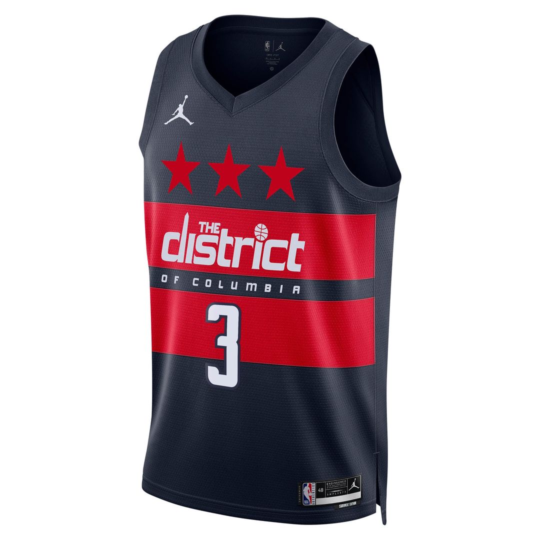 Trae Young Washington Wizards Jordan Brand Unisex Swingman Jersey - Statement Edition - Navy | NBA Fan Gear