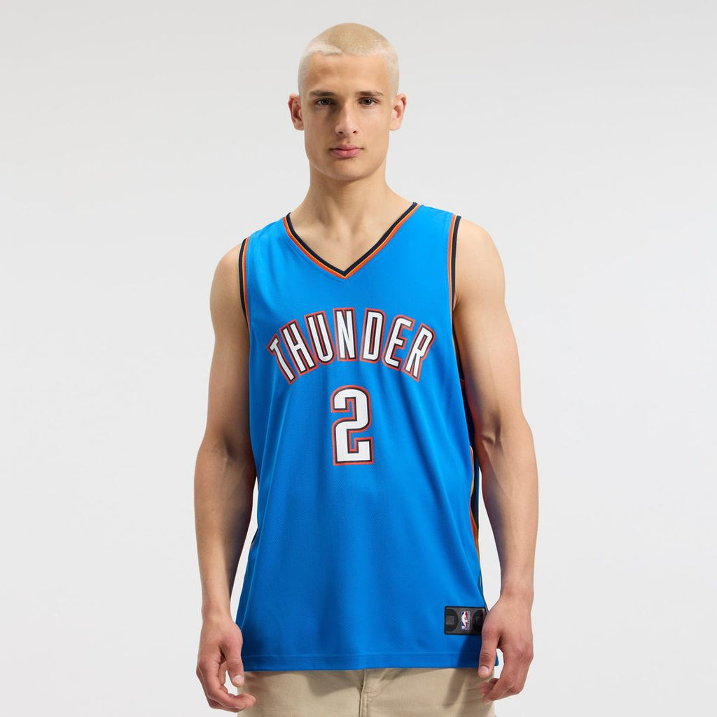 Shai Gilgeous-Alexander Oklahoma City Thunder Fanatics Fast Break Replica Player Jersey - Icon Edition - Blue | NBA Fan Gear