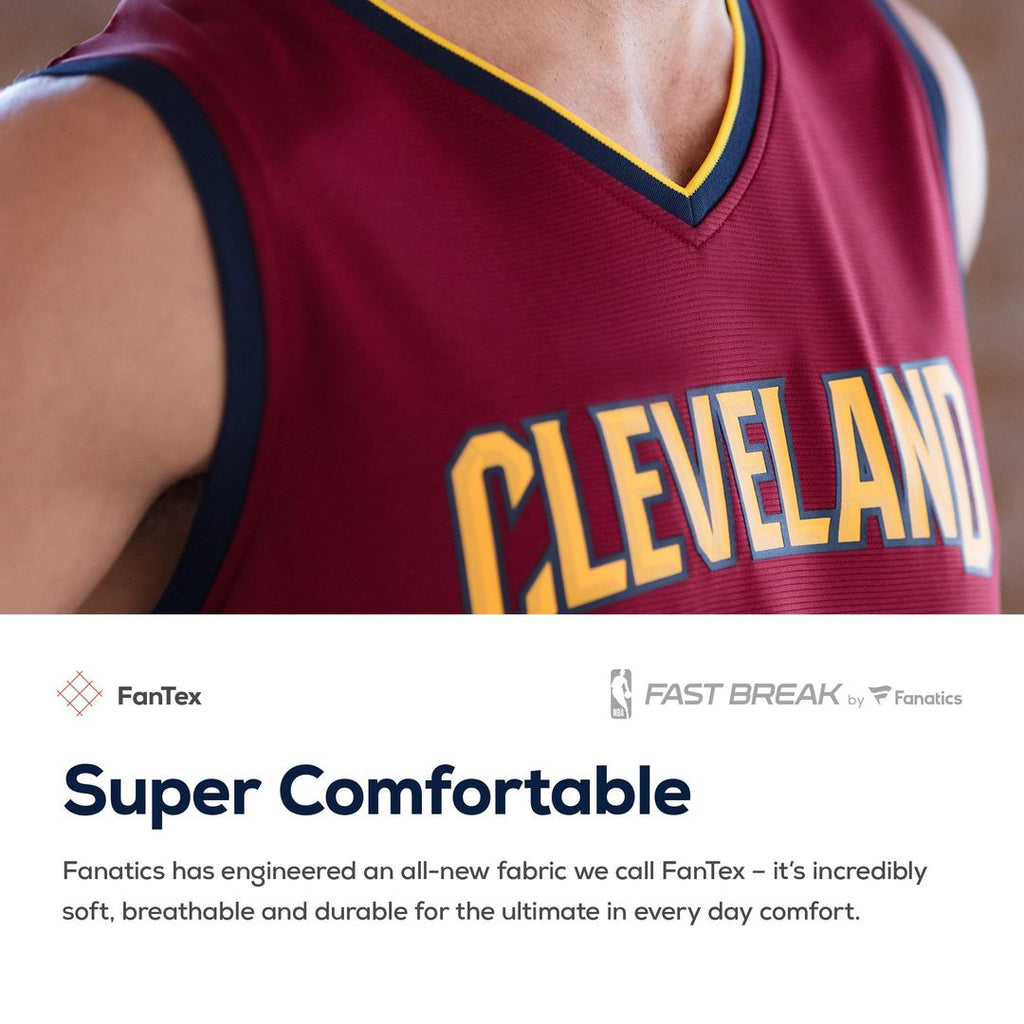 Darius Garland Cleveland Cavaliers Fanatics Youth Replica Fast Break Jersey Wine - Icon Edition | NBA Fan Gear