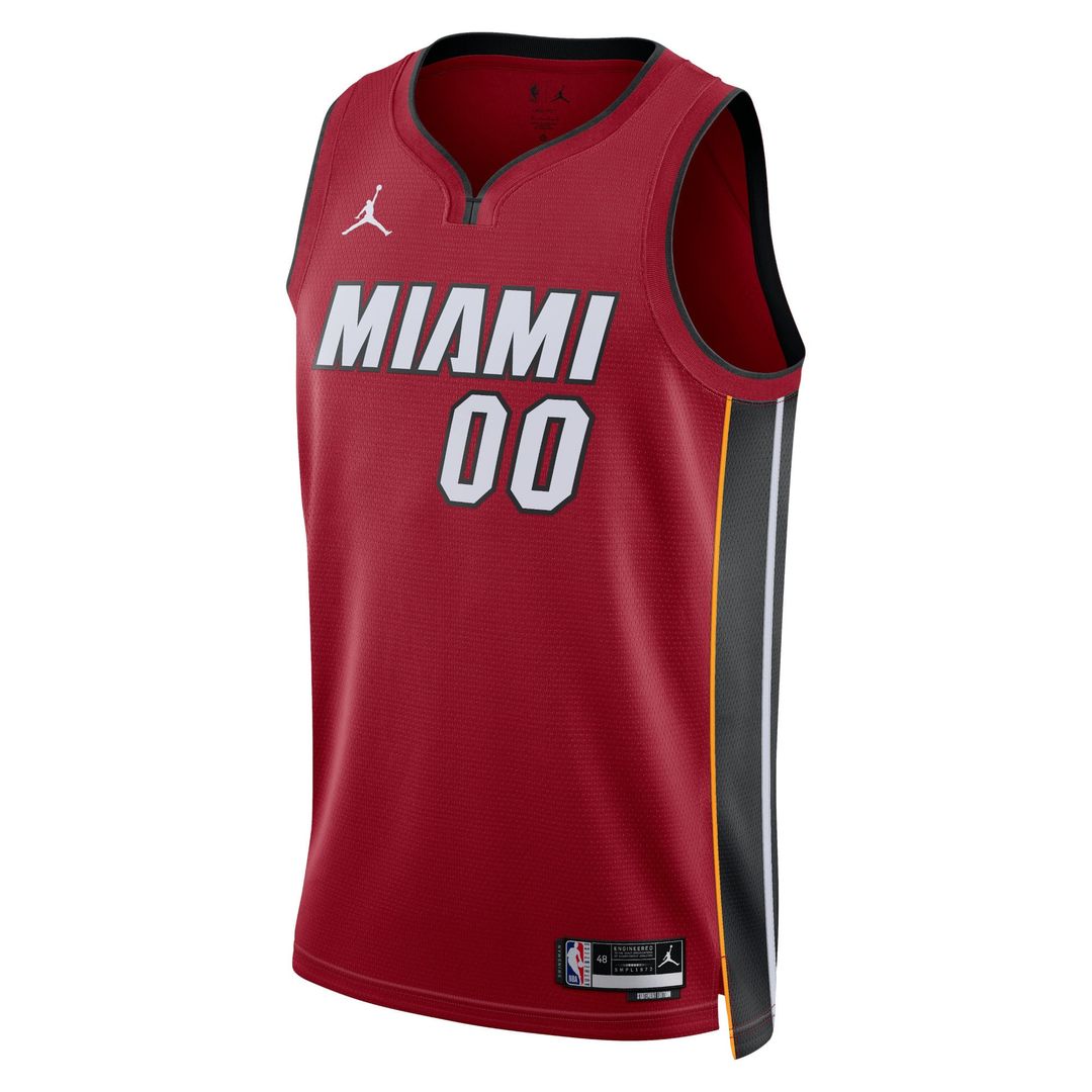 Miami Heat Jordan Brand Unisex 2022/ 23 Swingman Custom Jersey - Statement Edition - Red | NBA Fan Gear