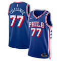 V. J. Edgecombe Philadelphia 76ers Nike Unisex 2025 NBA Draft First Round Pick Swingman Jersey - Icon Edition - Royal | Fan Gear