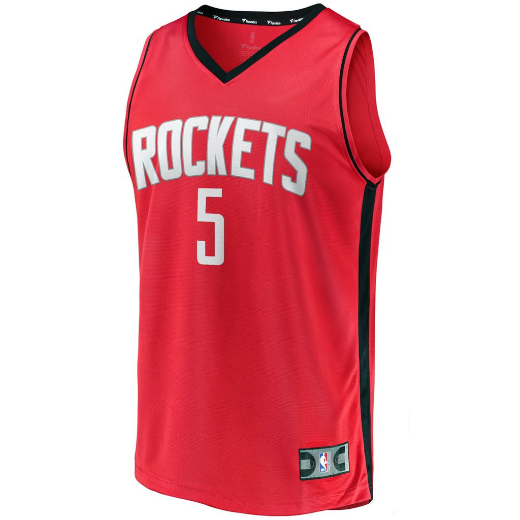 Fred VanVleet Houston Rockets Fanatics Fast Break Replica Player Jersey - Icon Edition - Red | NBA Fan Gear