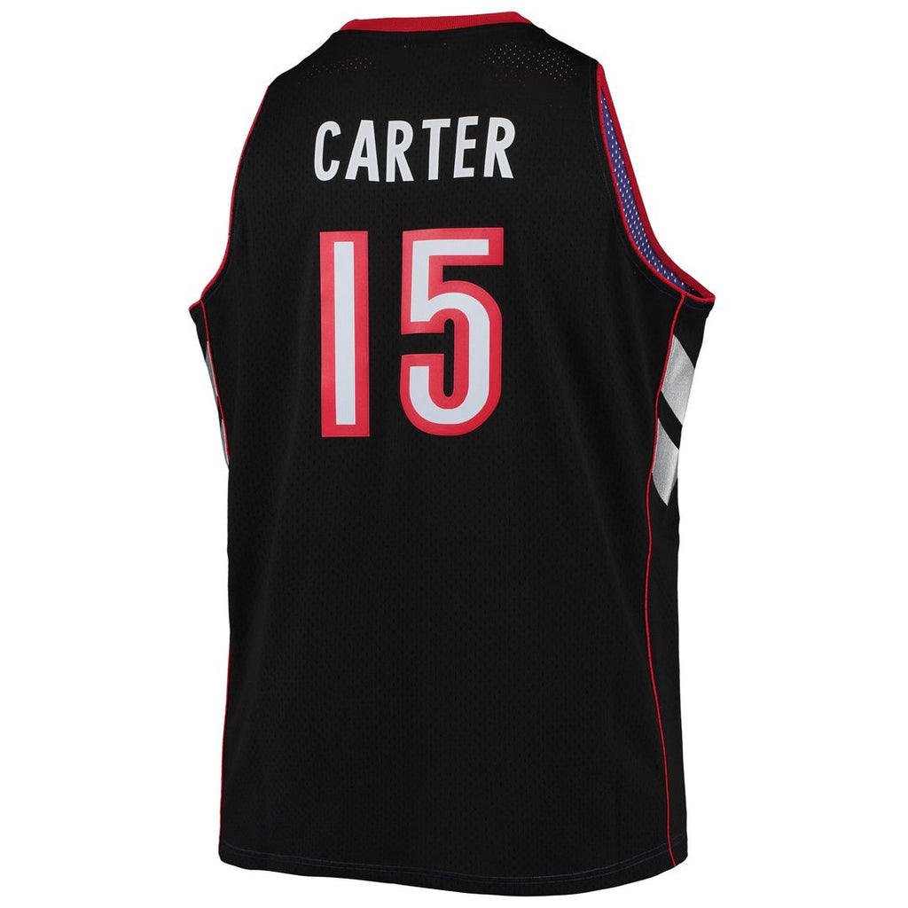 Vince Carter Toronto Raptors Mitchell & Ness Big & Tall 1999/ 00 Hardwood Classics Swingman Jersey - Purple | NBA Fan Gear