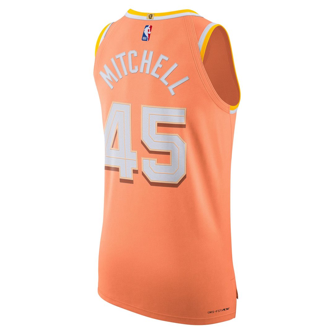 Donovan Mitchell Cleveland Cavaliers Nike Unisex 2025/ 26 Authentic Jersey - City Edition - Orange | NBA Fan Gear