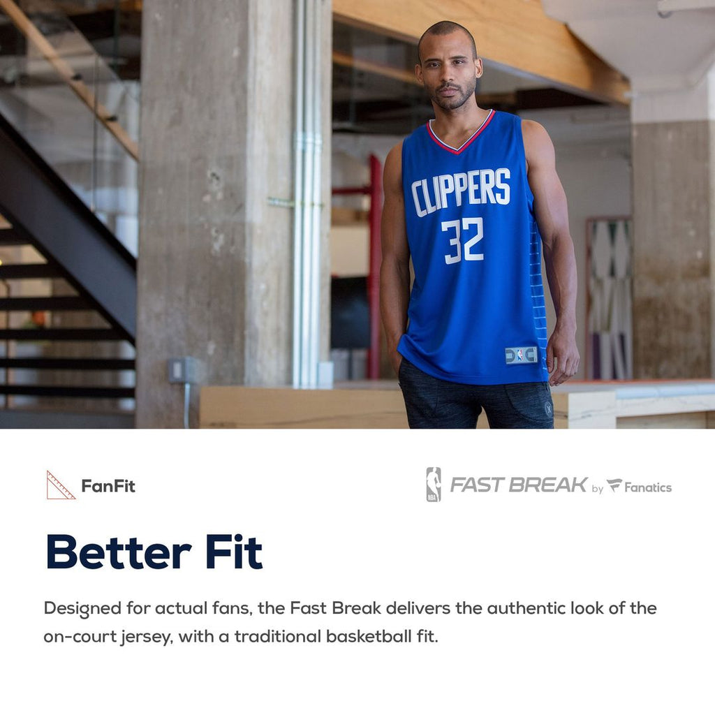 Kawhi Leonard LA Clippers Fanatics Youth 2019/ 20 Fast Break Replica Jersey Blue - Icon Edition | NBA Fan Gear