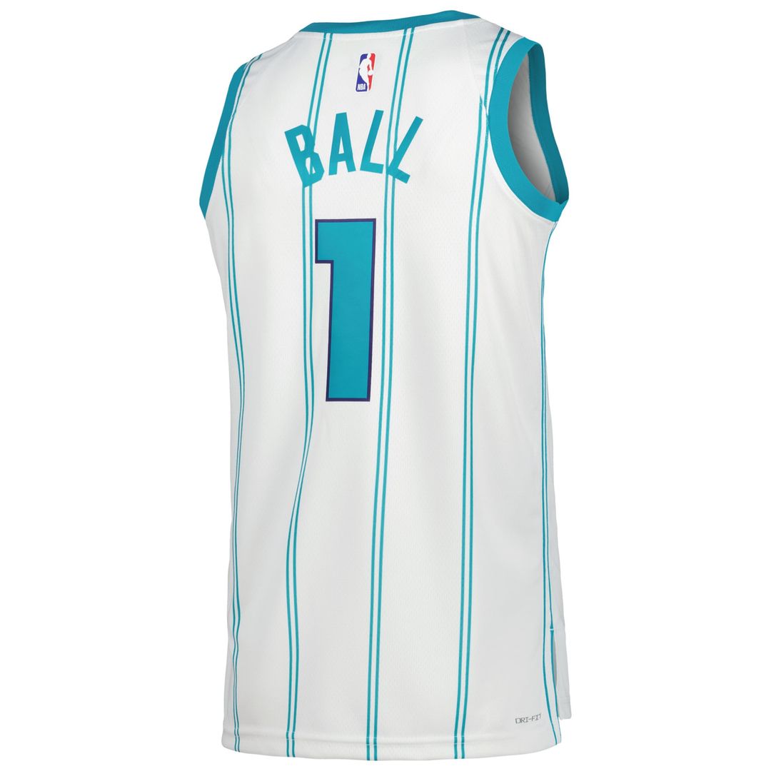 LaMelo Ball Charlotte Hornets Jordan Brand Unisex Swingman Jersey - Association Edition - White | NBA Fan Gear