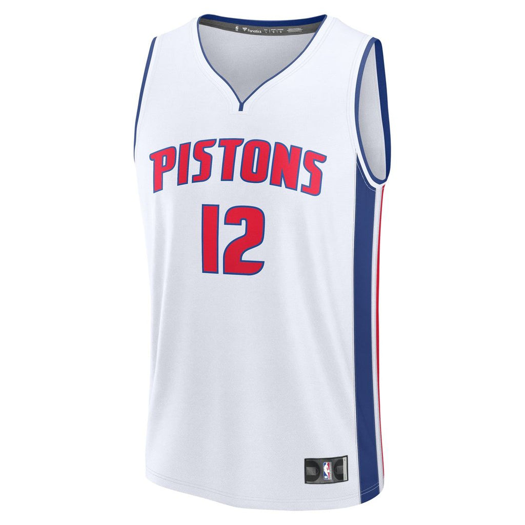 Tobias Harris Detroit Pistons Fanatics Fast Break Replica Player Jersey - Association Edition - White | NBA Fan Gear