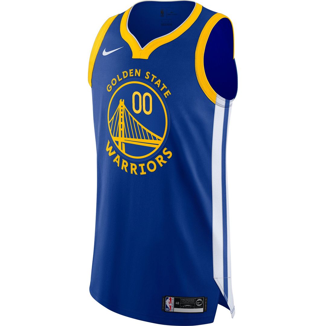 Golden State Warriors Nike 2020/ 21 Authentic Custom Jersey Blue - Icon Edition | NBA Fan Gear