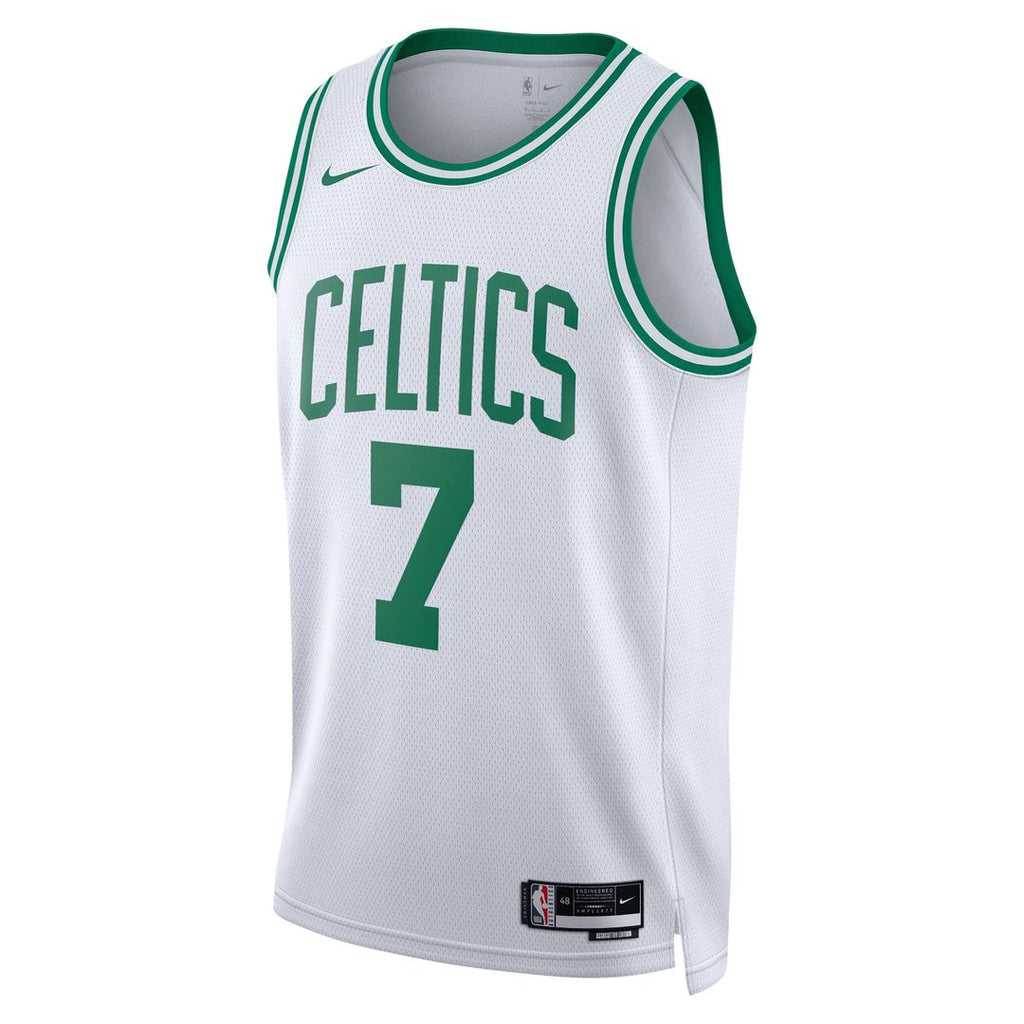 Jaylen Brown Boston Celtics Nike Unisex Swingman Jersey - Association Edition - White | NBA Fan Gear