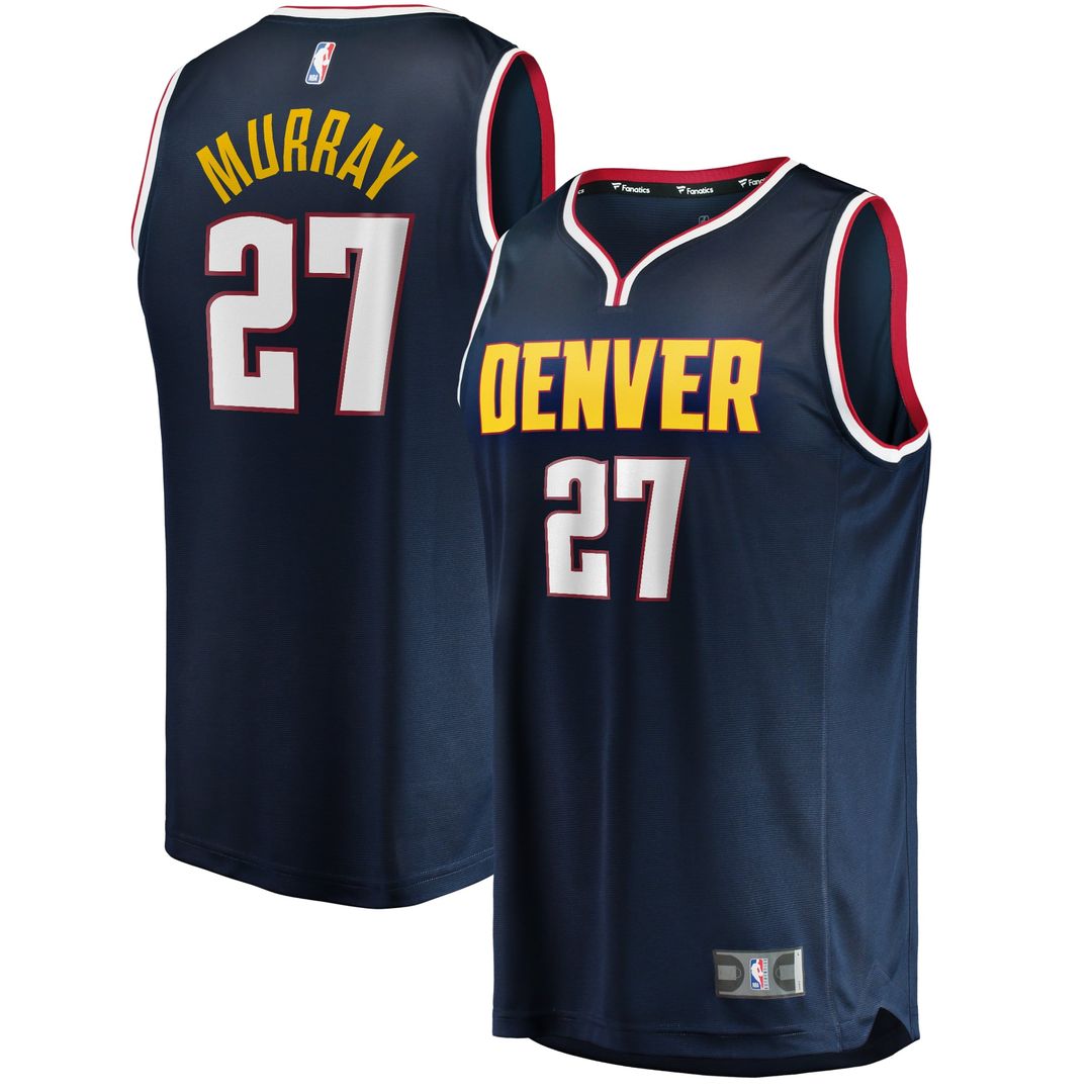 Jamal Murray Denver Nuggets Fanatics Youth Fast Break Player Jersey - Icon Edition - Navy | NBA Fan Gear